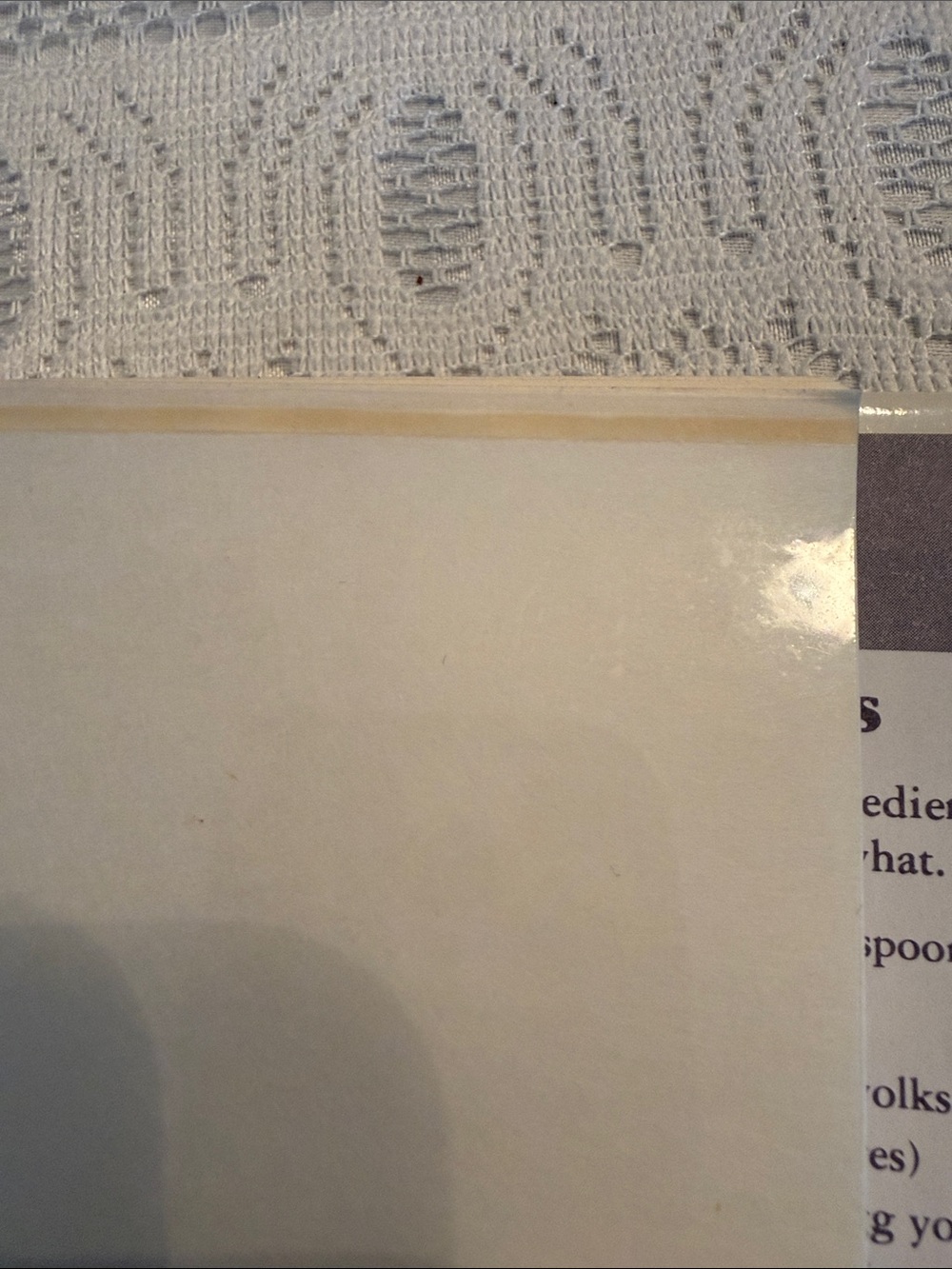 Vintage three ring recipe binder - Picture 12 of 12